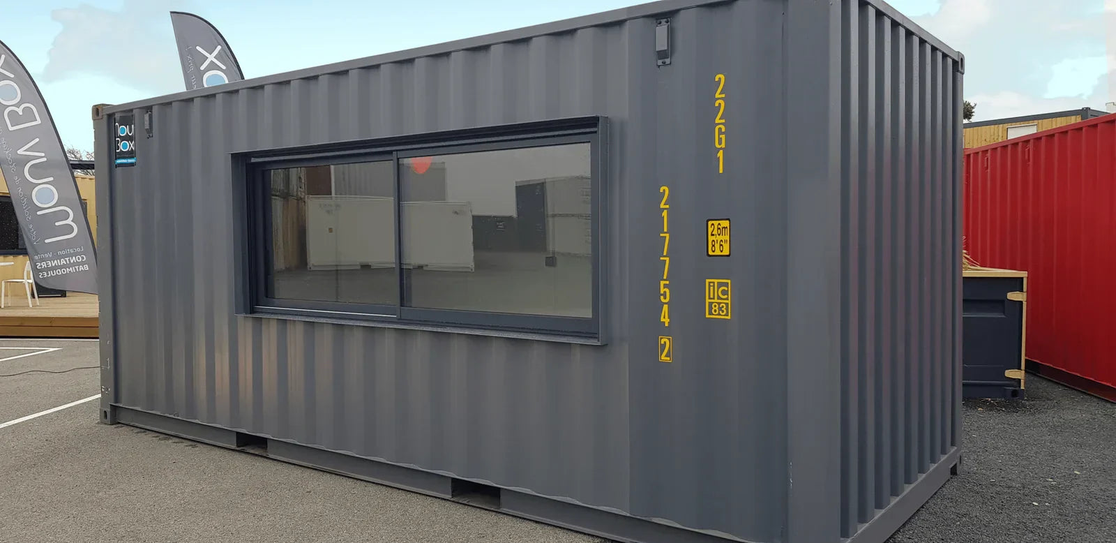 Snack-BOX 20′ con accessori speciali