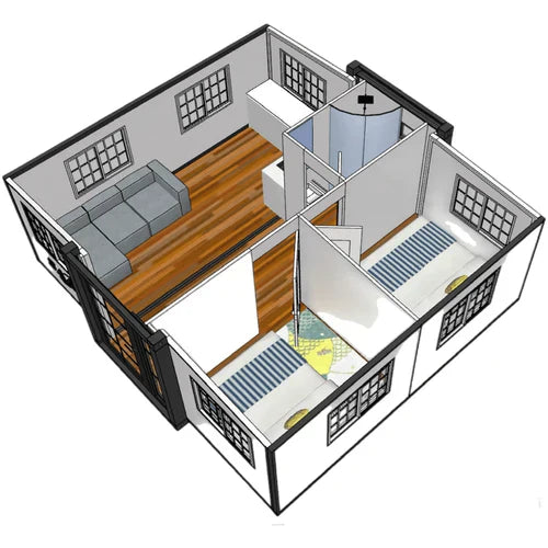 Casa mobile di lusso, tipo mini-casa – 35 m²