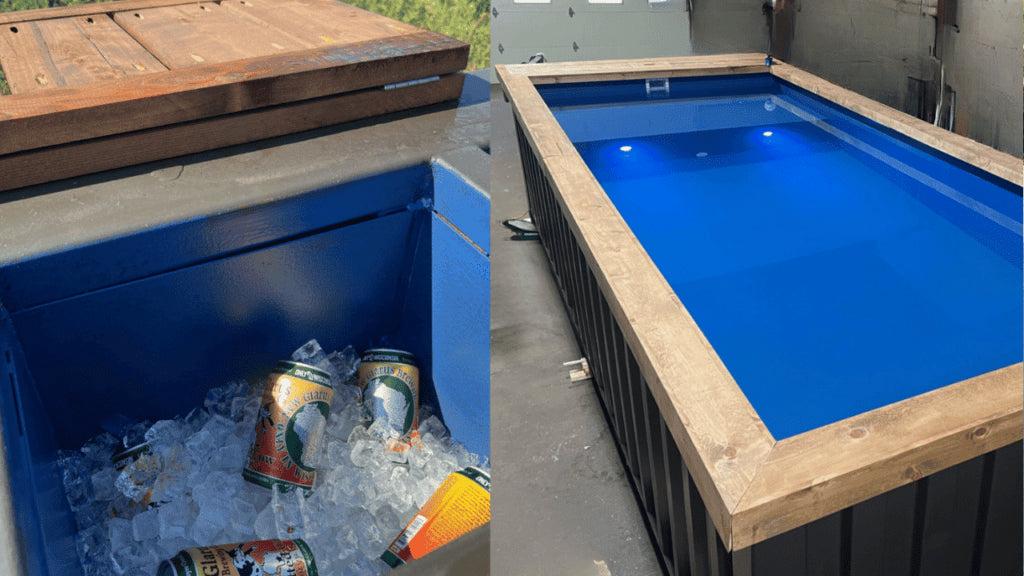 Piscina container da 20' - Pronta all'uso, stile garantito