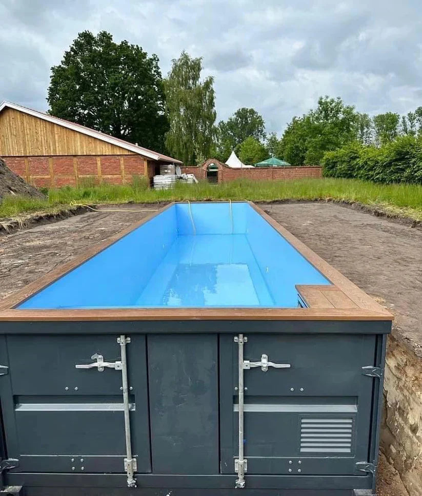 Piscina container da 12 metri