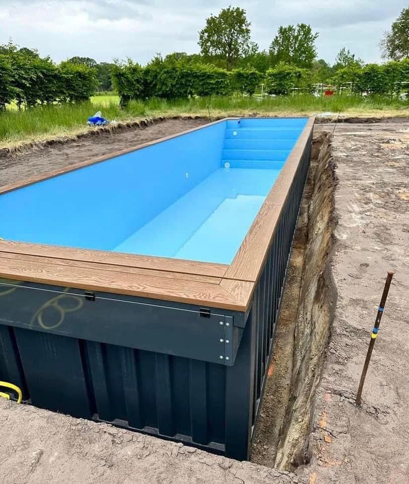 Piscina container da 12 metri
